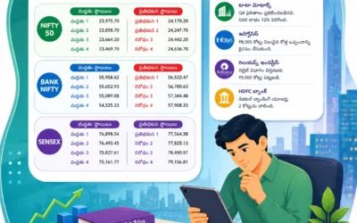ఈరోజు స్టాక్ మార్కెట్ ముఖ్యాంశాలు